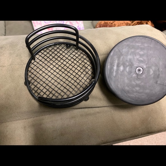 5 costers with holder - Picture 2 of 2